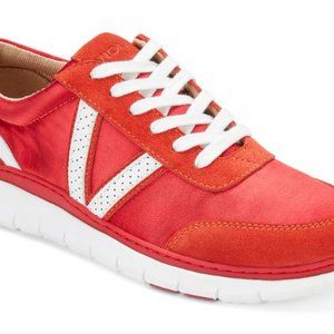 Red Vionic Sneakers